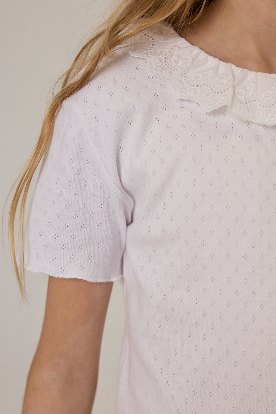 Top Lilou - White Ajour