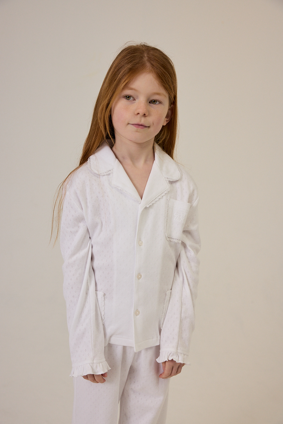 Pyjama set Cleo - White Ajour