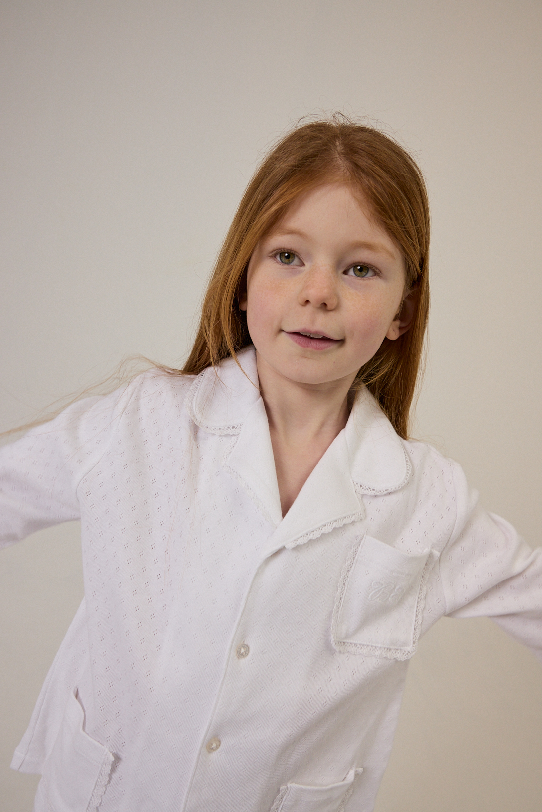 Pyjama set Cleo - White Ajour