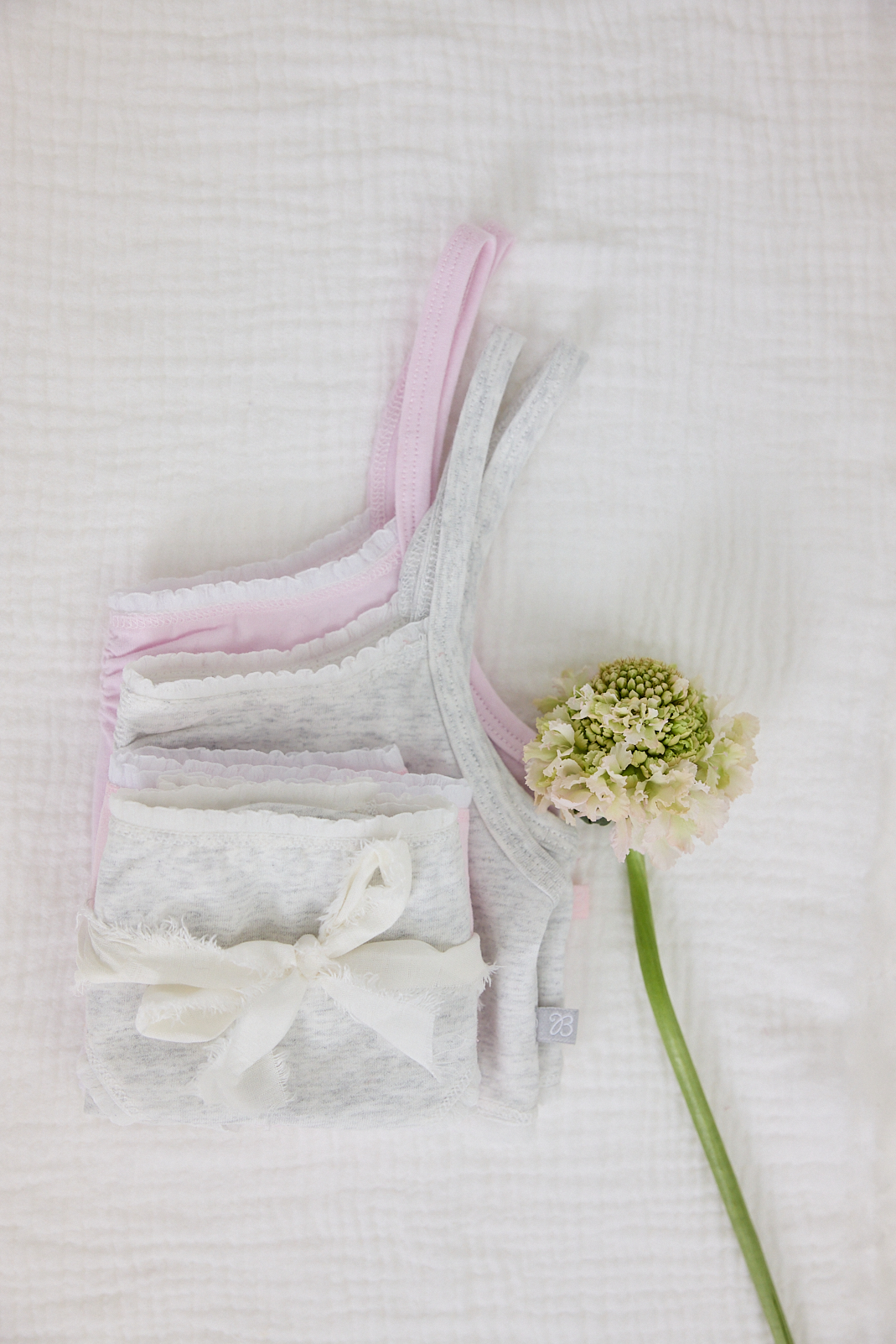 Singlet Margaux - Pink Poudree & Grey Nuage