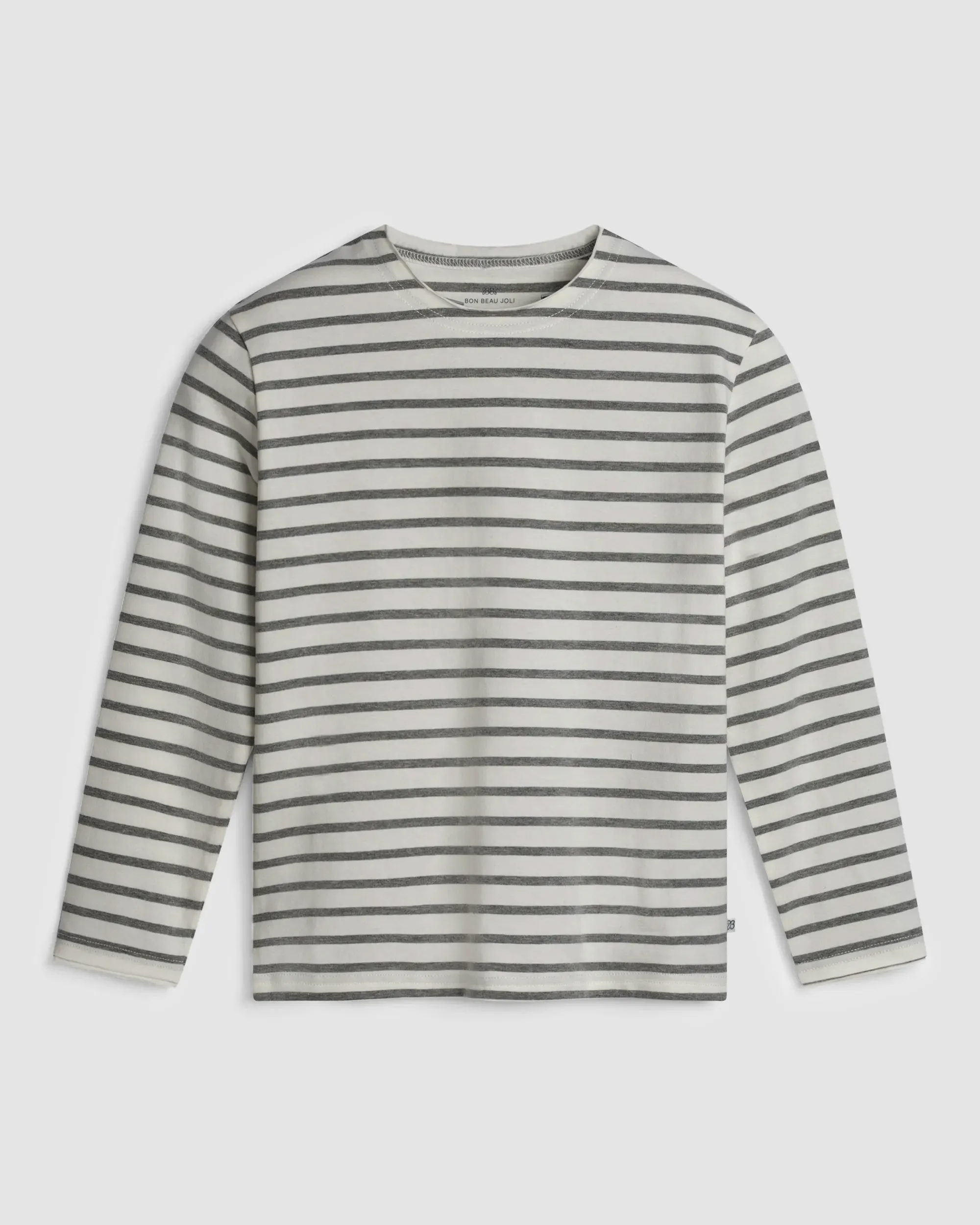 T-shirt Mathis - Grey Nuage Stripe
